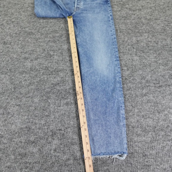 Mother Jeans‎ Womens 26 The Tomcat Ankle Fray Mid Rise Denim Raw Hem On The Road - Picture 12 of 16